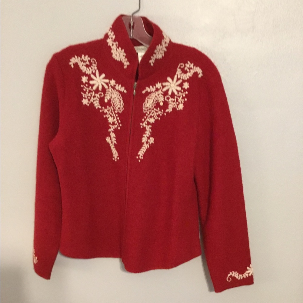 Red Christmas Tree Jacket